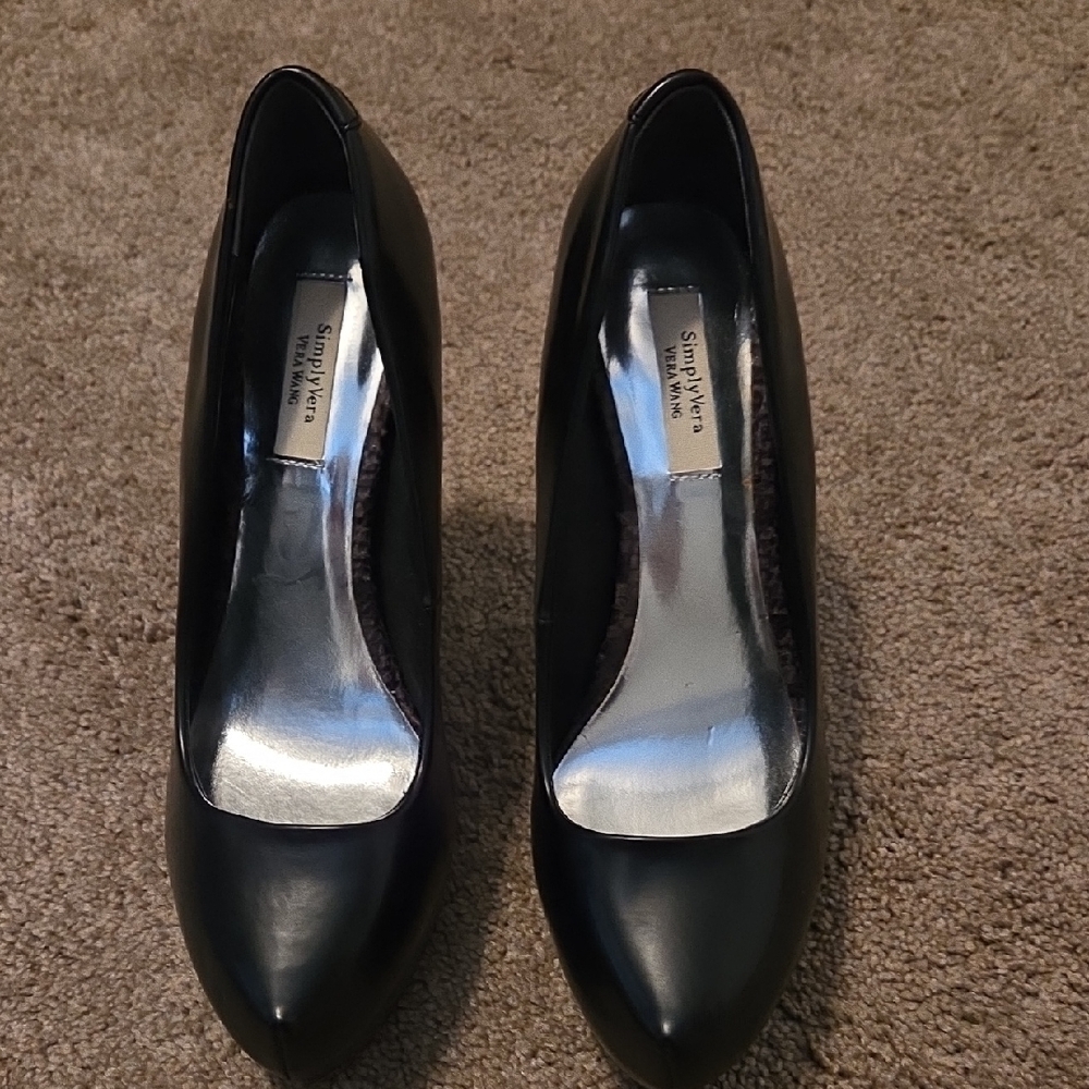 Simple Women's Elegant Black Heels